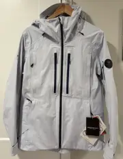 Obermeyer Highlands Shell Ski Jacket Arctic Fox Women’s Size 10 Medium NWT