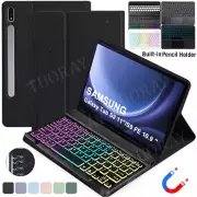 For Samsung Galaxy Tab S9 FE 10.9"/ S9 S8 S7 11" Bluetooth Keyboard Case Cover