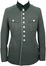 [militaryharbor] WW2 WWII German Heer M27 Officer Infantry Gabardine Piped Dress Tunic Jacket II