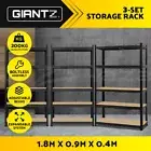 Giantz 3x1.8M Garage Shelving Warehouse Rack Pallet Racking Storage Shelves