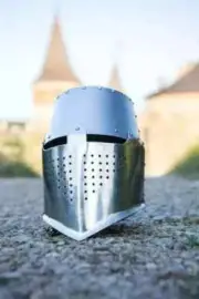 Medieval Helmet 18 gauge Steel Medieval Armor Knight Helmet Armor Knight Steel