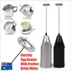 Electric Kitchen Mini Foamer Milk Frother Egg Beater Stirrer Whisk Mixer Tool IH