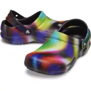 Crocs Bistro Graphic Clogs - Mens Size 13 - Slip Resistant Chef/Nurse Shoes