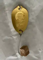 Gold Buel Spoon Fishing Lure Coin, Cook Islands 2020 $20 -Very Rare / 1K Minted