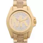 MICHAEL KORS Bradshaw Woman's Watch MK6487 Gold Tone Pave Crystals BRAND NEW