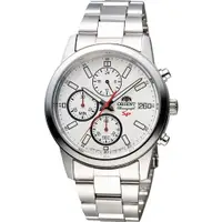 在飛比找樂天市場購物網優惠-送禮首選★ORIENT東方 SP 尖鋒時刻計時手錶FKU00