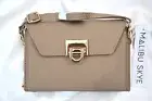 Malibu Skye Olivia Wallet / Crosssbody Bag Purse, Taupe, NWT
