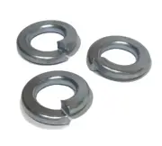 7/8" Helical Split Lock Washers Zinc Plated QTY 50