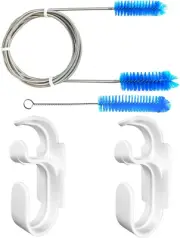 4 Piece Accessories for CPAP Hose,Hose Hanger and Cleaning Brush for CPAP Mas...
