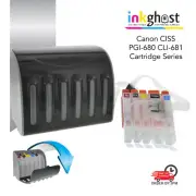 Empty CISS PGI-680 CLI-681 Edible Food Dye Canon Cart TS706 TS6160 TS6260 TS6360