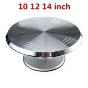 Cake Stand Baking Tool 10 12 14 Inch Turntable Rotating Table Stand Base Turn
