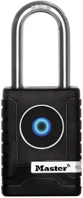 Master Lock 4401LHEC Bluetooth Outdoor Padlock - Phone-Controlled Smart Padlock