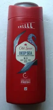 Old Spice Deep Sea 3 IN 1 Body,Face,Hair Wash,XLarge 675ml Bottle