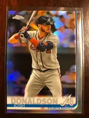 JOSH DONALDSON - 2019 TOPPS CHROME "REFRACTOR" PARALLEL CARD #85