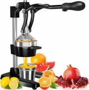 Cast Iron Citrus Juicer | Extra-Large Commercial Grade Manual Hand Press