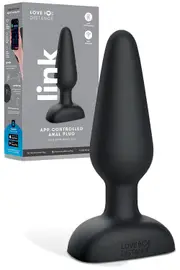 Love Distance Link 5.5" App Controlled Vibrating Butt Plug