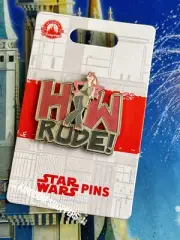 Disney Parks Star Wars Quote Episode I Jar Jar Binks How Rude! Pin OE New