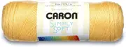 Caron Simply Soft Yarn, 6 Ounces/315 Yards, Sunshine