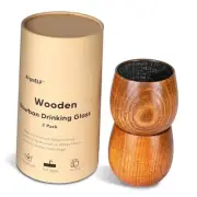Handmade Whiskey Grail Cup, Original Charred whiskey Cup, Bourbon Gifts for