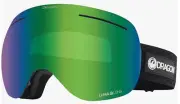 NEW Dragon X1 Snow Goggles-Icon-Black-Lumalens Green Ion Lens