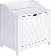 Household Essentials Single Load Hamper Cabinet Seat