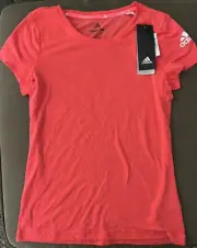 ADIDAS GILRS YOUTH CLIMALITE PERFORMANCE PRIME TEE - ORANGE SIZE 11-12Y - BNWT