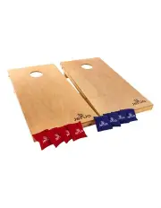 [Jenjo] Competition Cornhole Boards & Bean Bag Toss Game Set 120X60cm