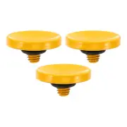 Camera Shutter Button 3pcs Shutter Release Button Concave, Yellow