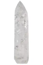 Clear Quartz Crystal Polished Tower Brazil 1lb 7.5oz.
