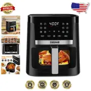 1700W Non-Stick Air Fryer - 12 Presets & LCD Touch Screen for Easy Cooking