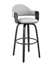 Armen Living Daxton 30In Wood Bar Stool
