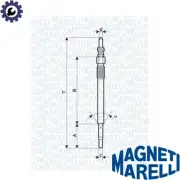 4x GLOW PLUG 062900048304 FOR PEUGEOT EXPERT/Platform/Chassis/Van/TEPEE 206+ 3