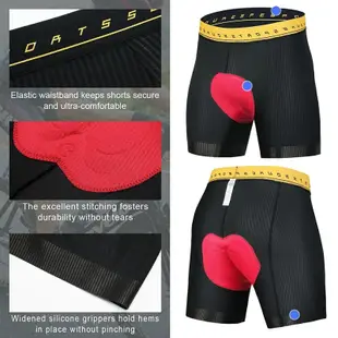 SOUKE PS6021男款車內褲 自行車Men's Cycling Underwear(黑色)【飛輪單車】