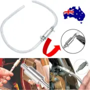 Car Motorcycle Brake Bleeder Bleeding Kit Clutch Caliper Nipple Fluid Valve Tool