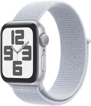 Apple Watch SE GPS 40mm Silver Aluminium - Blue Cloud Sport Loop