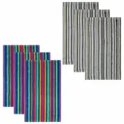 Cawö Guests Towel, 3er Pack - C Life Style Stripes, Single-Ply