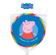 24 Nick Jr. Peppa Pig 1.67" Sticker Labels for Bag Birthday Party Favor Girl
