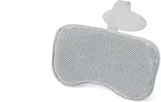 Lay-Z-Spa Bestway Padded Pillow, Hot Tub Head Rest, Neck and Head Support for Hot Tub, Hot Tub Accessory, Set of 2,Grey,60316