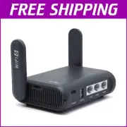 Wi-Fi 6 Portable Travel Router - Slate AX, 1800 Mbps Dual-Band Performance
