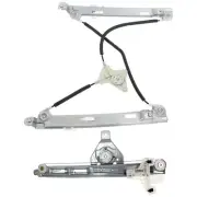 Pair Window Regulators Glass Set of 2 Front & Rear Driver Left Side Hand (for: Jeep)