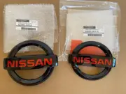 Genuine Front Rear Black Emblem Nissan Navara 2019-24 NP300 D23 PRO 4X