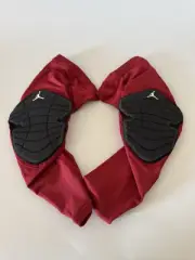 2 Jordan Pro Hyperstrong Padded Football Elbow Sleeves L/XL PAC607-669 Team Red