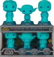 Star Wars - Across the Galaxy: Force Ghost Glow US Exclusive Pop! 3-pack