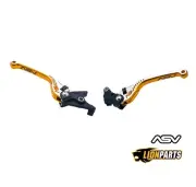 ASV Gold Bicolore Brake and Clutch Levers For Buell Ulysses Touring XB12XT 2009