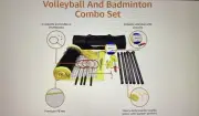 Volleyball&BadmintonCombo Set NEW Amazon Basics Outdoors