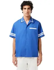 [Lacoste] French Iconics Short Sleeve Shirt in Ladigue/Flour