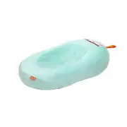 Boon Puff Inflatable Baby Bather with Microfleece Cover and Contoured Sides
