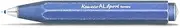 Kaweco AL SPORT Ball Pen Stonewash Blue I Retractable Ballpoint Pen in Classic Design with Standard D1 Refills I Aluminium Ball Pen 10.5 cm