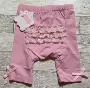 Mud Pie Light Pink Shorties 6 Months 9-12 Months