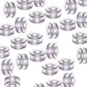 25x Plastic Bobbins for Singer 66 Class Sewing Machine ~ Part 172222P